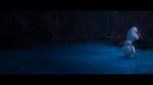 Смешной момент с Олафом из Холодного сердца 2