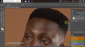 How to get a Realistic Sharp Hairline in photoshop