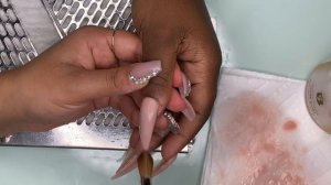 Stiletto Fall Nails | Acrylic Nails Tutorial | Nails For Beginners | Natali Carmona