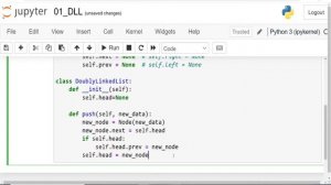 EP01 - Python Linked List - Create A Doubly Linked List