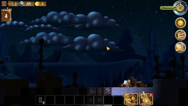 ❆ Craft The World. Снежный мир. #1. Монстры и сугробы!