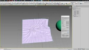 Polycloth. Добавляем складки в подушки и ткани в 3D max