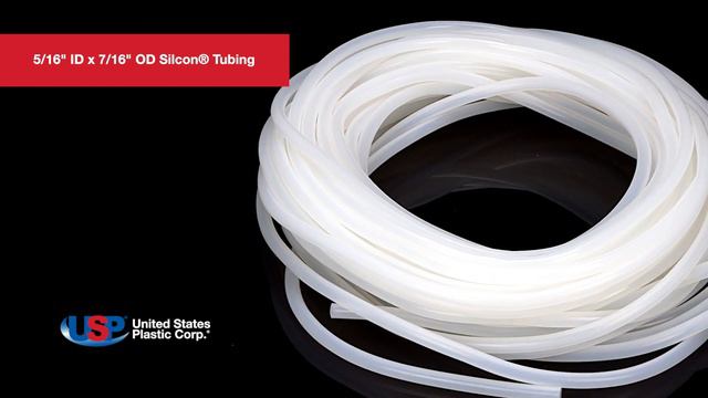 5/16" ID x 7/16" OD Silcon® Tubing | U.S. Plastic Corporation® смотреть онлайн