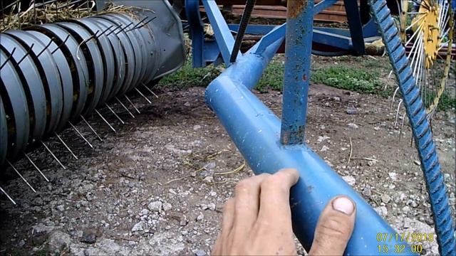 Как сделать грабли на пресс-подборщик Киргизстан своими руками?