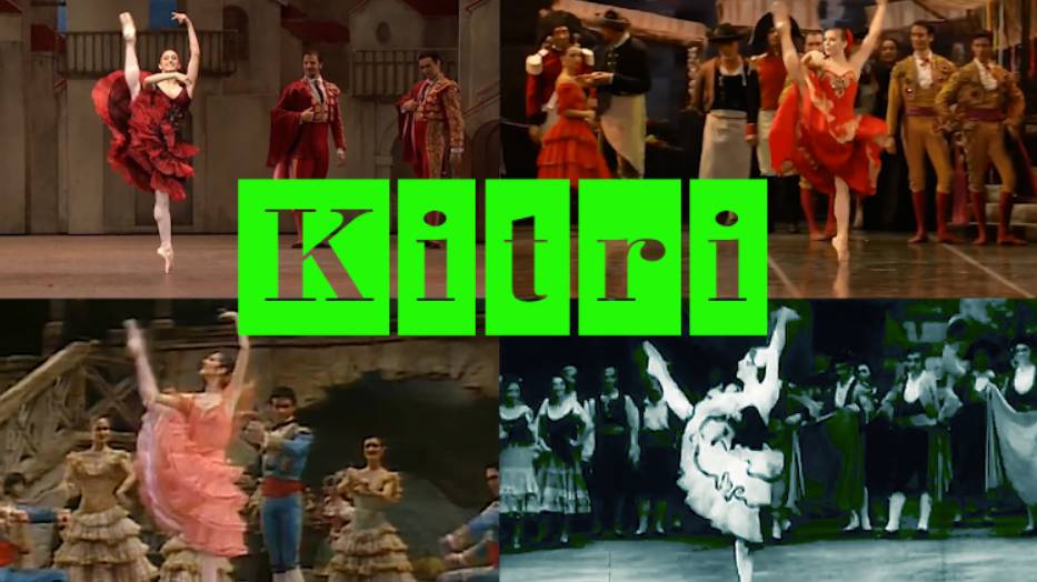 BALLET STARS №-１- Don Quixote , kitri variation -Minkus смотреть онлайн