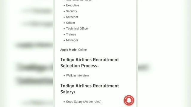 Indigo Recruitment 2020 | Jobs in kolkata | Private Jobs In Kolkata | Kolkata Job | Edupedia।
