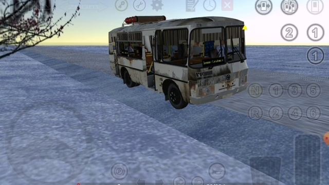 Новогоднее видео\PBSU.Рейс на паз 32054 смотреть онлайн