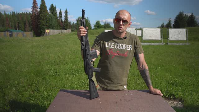 Сайга 308 исп. 46 ( обзор на карабин)#сайга #карабин #охота #стрельба #видео