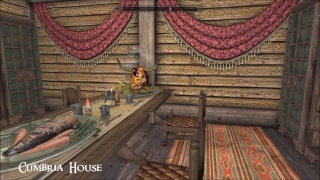 Cumbria House - Skyrim Special Edition House Mod смотреть онлайн