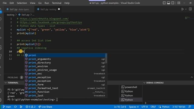 #4 List | Python Sequence Type - list | Python Tutorial for Beginners