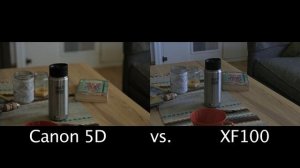 Canon 5d vs. XF100