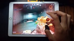 Trying One Hand Sniper | Ipad Air 2 Call of Duty Mobile Gameplay