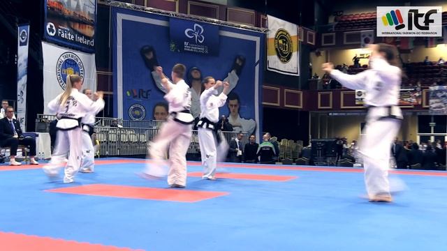 ITF WCH2017 IRELAND - Final, Team Patterns Senior Female смотреть онлайн