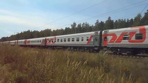 ЧС4т-440 с пассажирским поездом