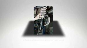 Задняя подвеска. Амортизатор и пружина. ВАЗ 2110-2112