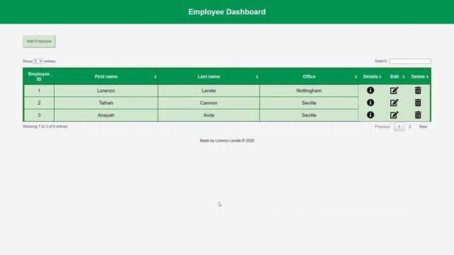 CRUD with Spring Boot and Thymeleaf смотреть онлайн