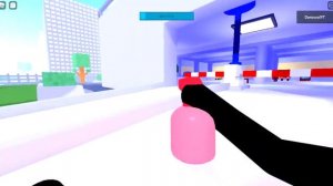 Roblox Cleaning Simulator - How to get on the garage roof!