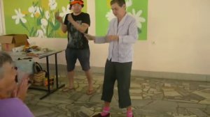 Занятие в психоневрологическом интернате