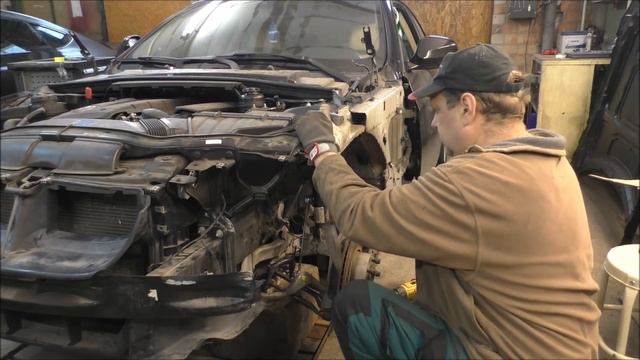 BMW 3. Light repair. Легкий ремонт.