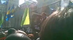 Выступление Олег Ярославович Тягнибок.