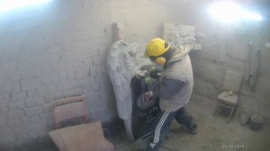 Резка " Ангела " на памятнике. Первая часть. Изготовление гранитных памятников.