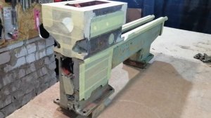 Восстановление и покраска станка Тв4