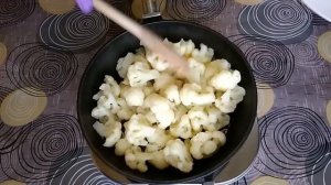 самый простой рецепт цветной капусты
