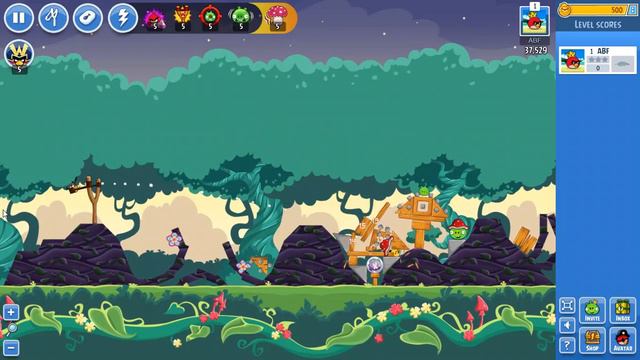 Angry Birds Refresh Gameplay смотреть онлайн