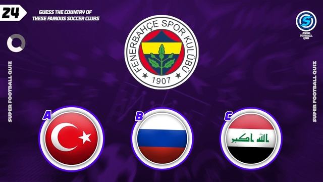Guess The Country Of These Famous Soccer Clubs | Football Quiz 2023 смотреть онлайн
