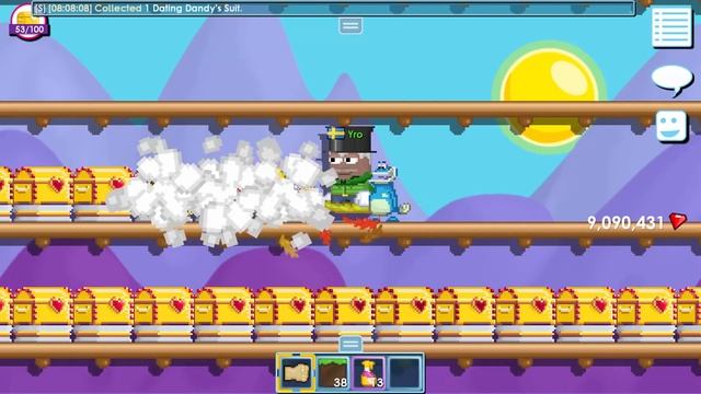 BREAKING 1000 SUPER GOLDEN BOOTY CHESTS! AUTO GHC?! OMG!! - Growtopia смотреть онлайн