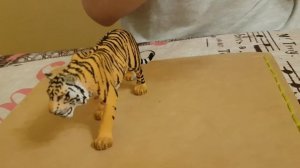 Обзор фигурки амурского тигра (Schleich, 2014)
