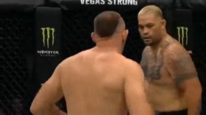 Алексей Олейник и Марк Хант UFC Moscow
