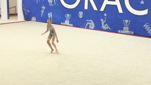 Открытые муниципальные соревнования "Grace Cup-2022". Савинкова Ксения, обруч - 1 место