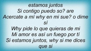 Sting - Si Estamos Juntos Lyrics