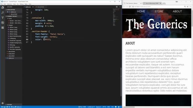 HTML and CSS Tutorial - Create a Website for Beginners