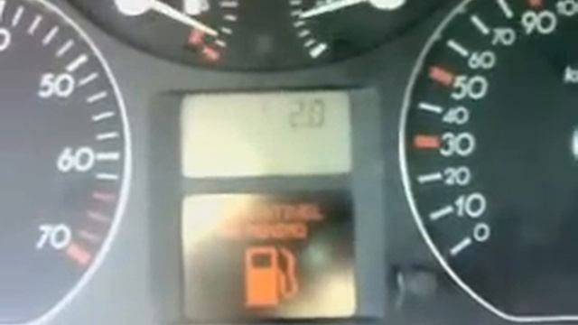 Renault Laguna II - Dashboard Self-test смотреть онлайн