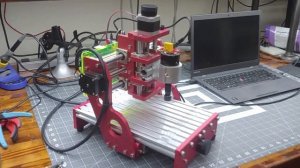 Red 1419 CNC Router, Z-Axis Fixed