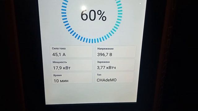 Nissan Leaf 2015 г Решил опробовать CHAdeMO