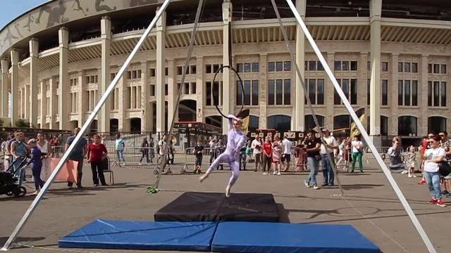 Фирсова Анна - Дисциплина "Воздушная атлетика - кольцо", категория "Любители девочки 12 - 14 лет" смотреть онлайн