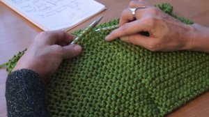 Вязание спицами. Снуд-капюшон из пряжи ОГОНЕК