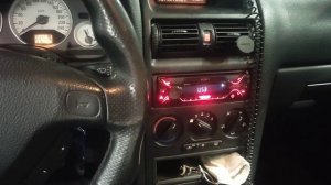 Управление магнитолой SONY DSX-A410BT со штатного мультируля Opel Astra G