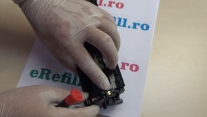 Inlocuire chip HP CF217A CF230A CF230X (Change / Remove Chip HP CF217A / CF230A)