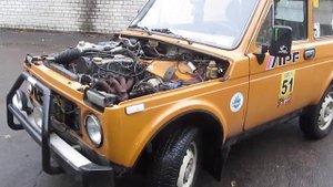 НИВА с мотором C20NE OPEL 2.0