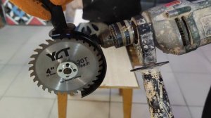 насадка циркулярна пила для дрелі залишить вас без пальців ?
