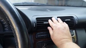Mersedes w203 промывка печки