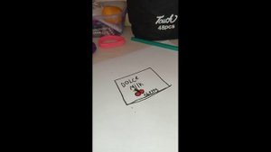 делаем бумажный бользам dolce milk??