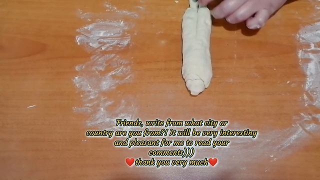 Булочки с маком из слоеного теста(очень мягкие и ароматные) простой рецепт