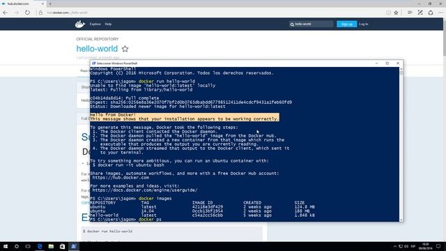 Mi primer Container Hello-world en Docker смотреть онлайн