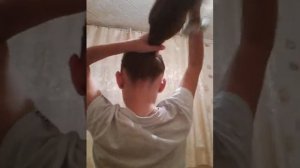 Прическа шишка