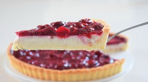 Вишнёвый ТАРТ ✧ Нежный заварной крем ✧ Приятный вишнёвый вкус